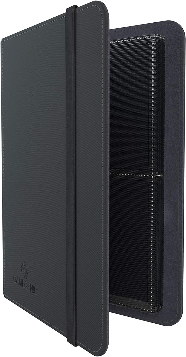 Gamegenic Prime Album 8-Pocket - Black | Holds 160 Sleeved Cards | Nexofyber Surface 3