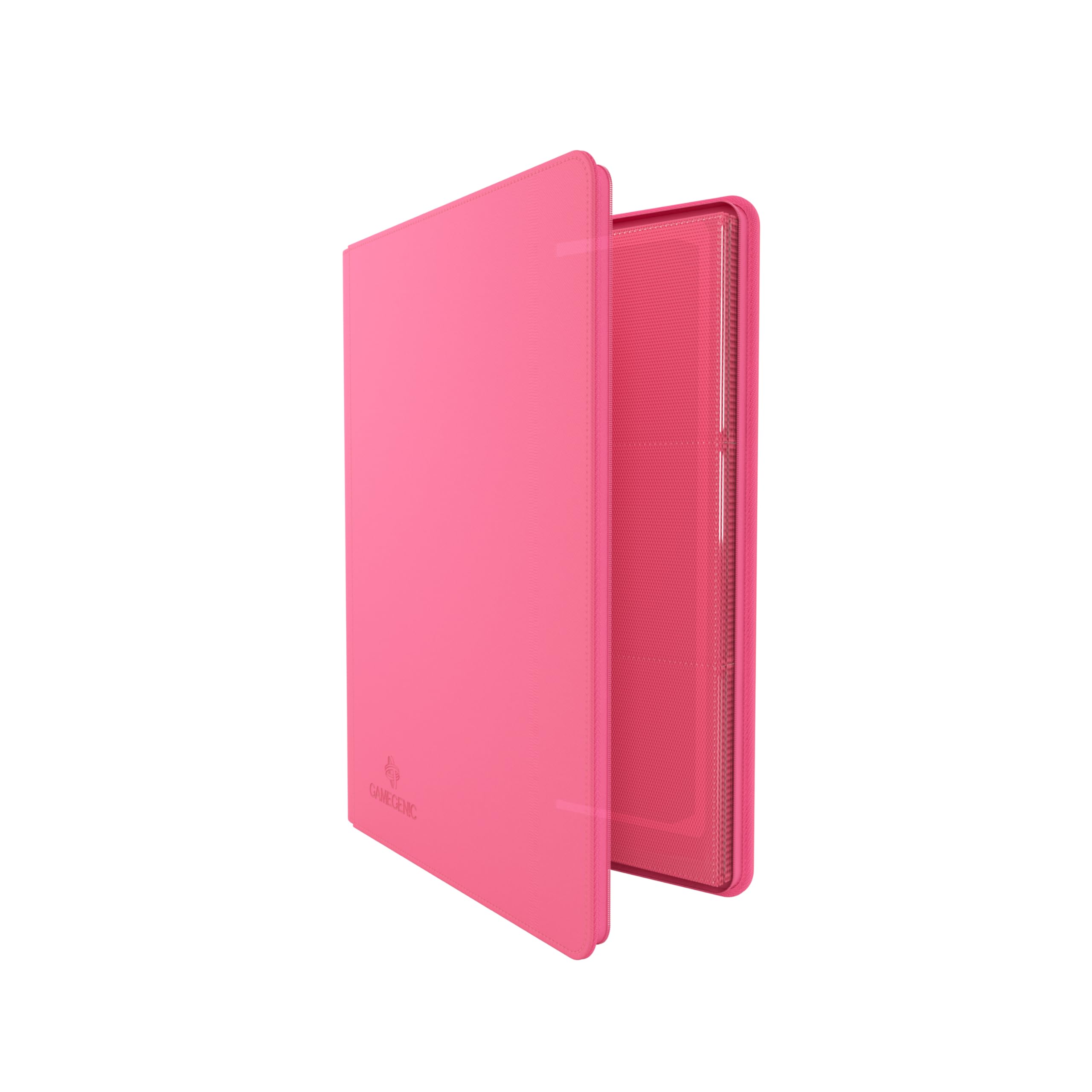 Gamegenic Zip-Up-Album mit 18 Fächern – Pinker Sammelkartenspiel-Organizer