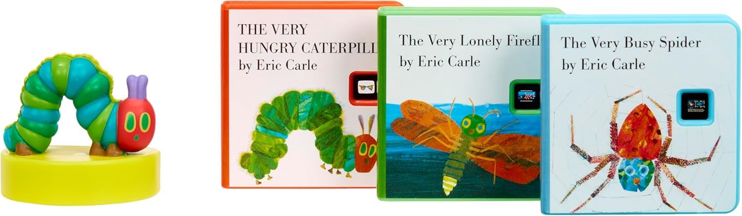 Little Tikes Story Dream Machine Collection – 3 Geschichten von Eric Carle und leuchtende Raupe – ab 3 Jahren 4