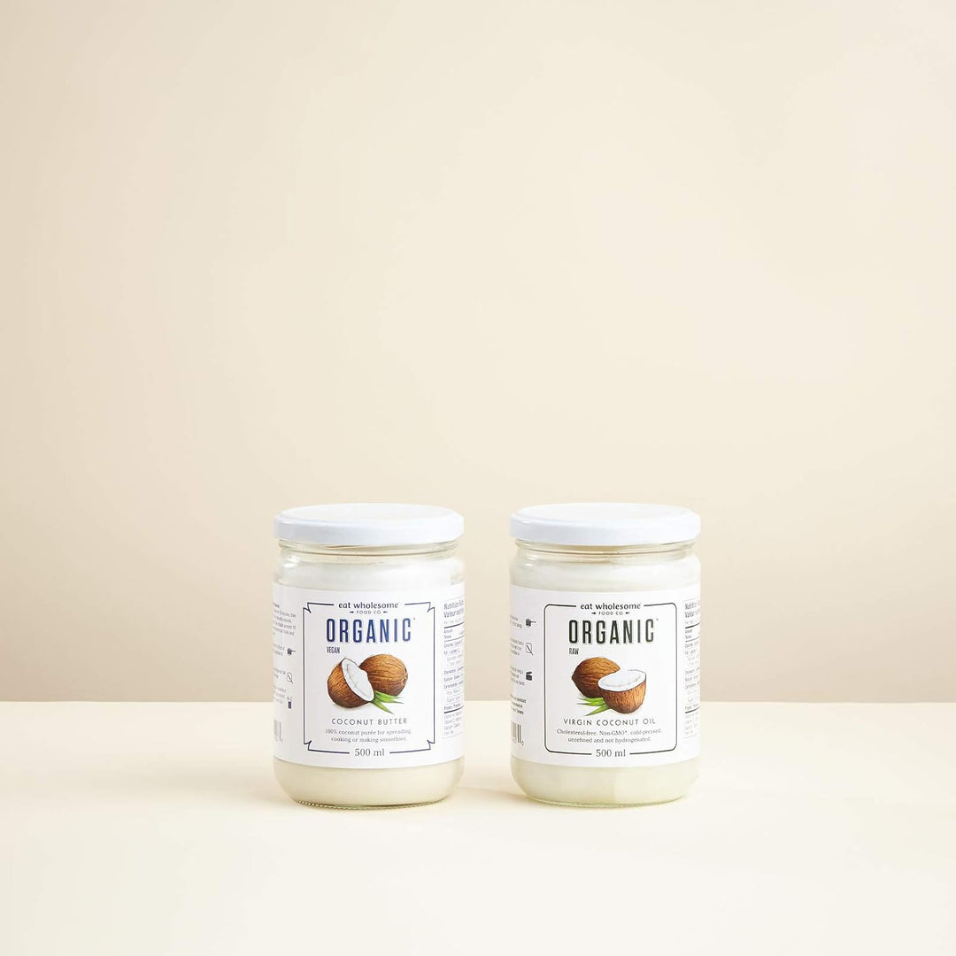 Eat Wholesome - Organic Raw Cold-Pressed Virgin Coconut Oil (500 ml)