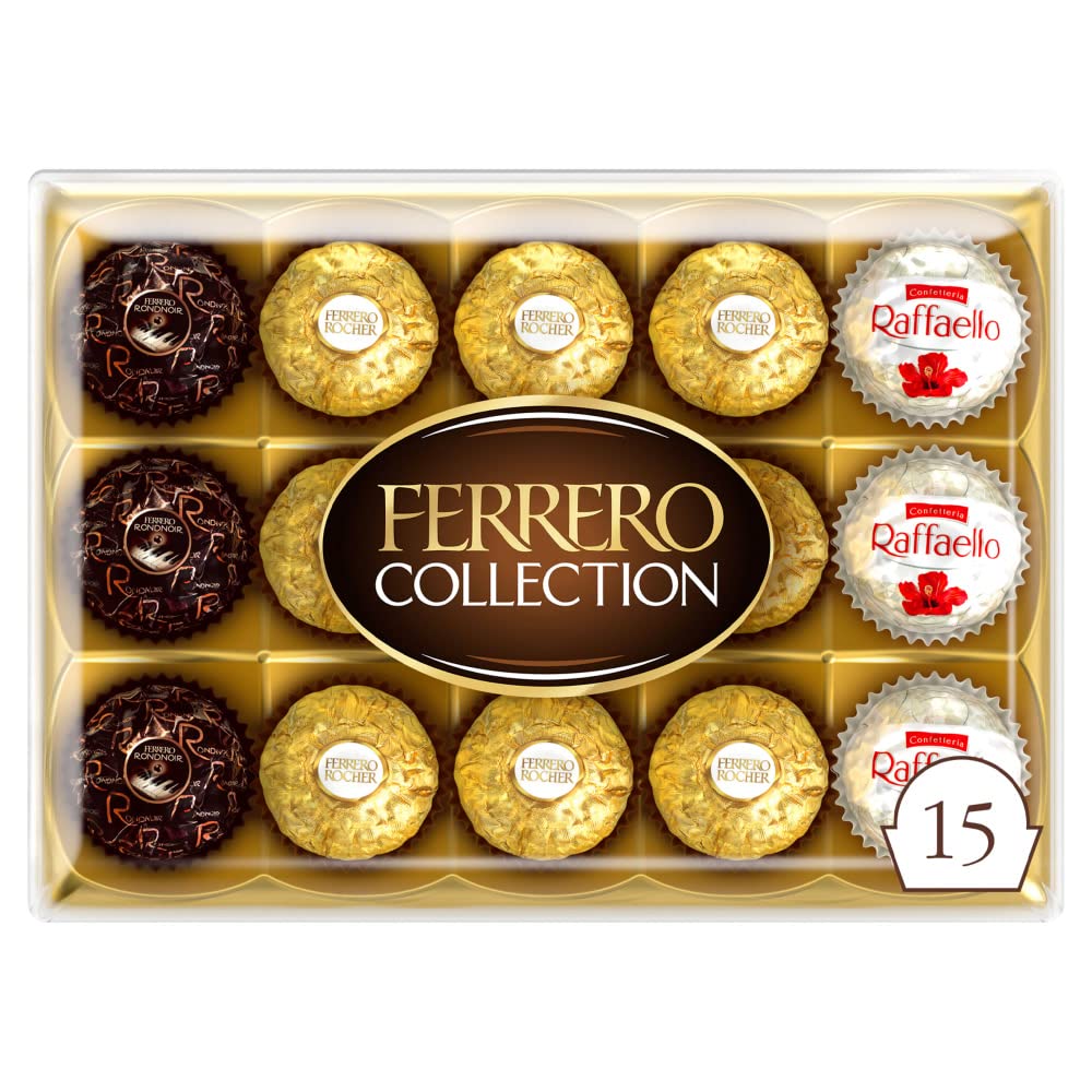 Ferrero Collection Pralines Chocolate Gift Box | 15 Pieces | 172g Assortment 1