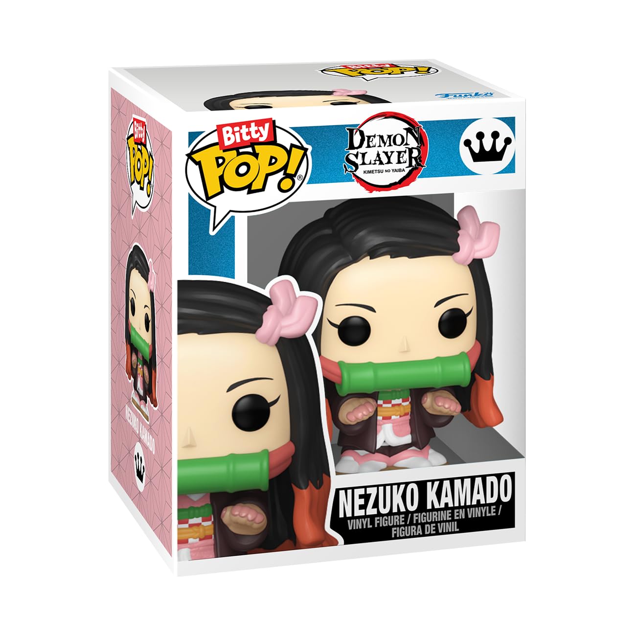 Funko Bitty POP! 4 Pack: Demon Slayer - Nezuko Kamado, Giyu Tomioka, Tamayo 5