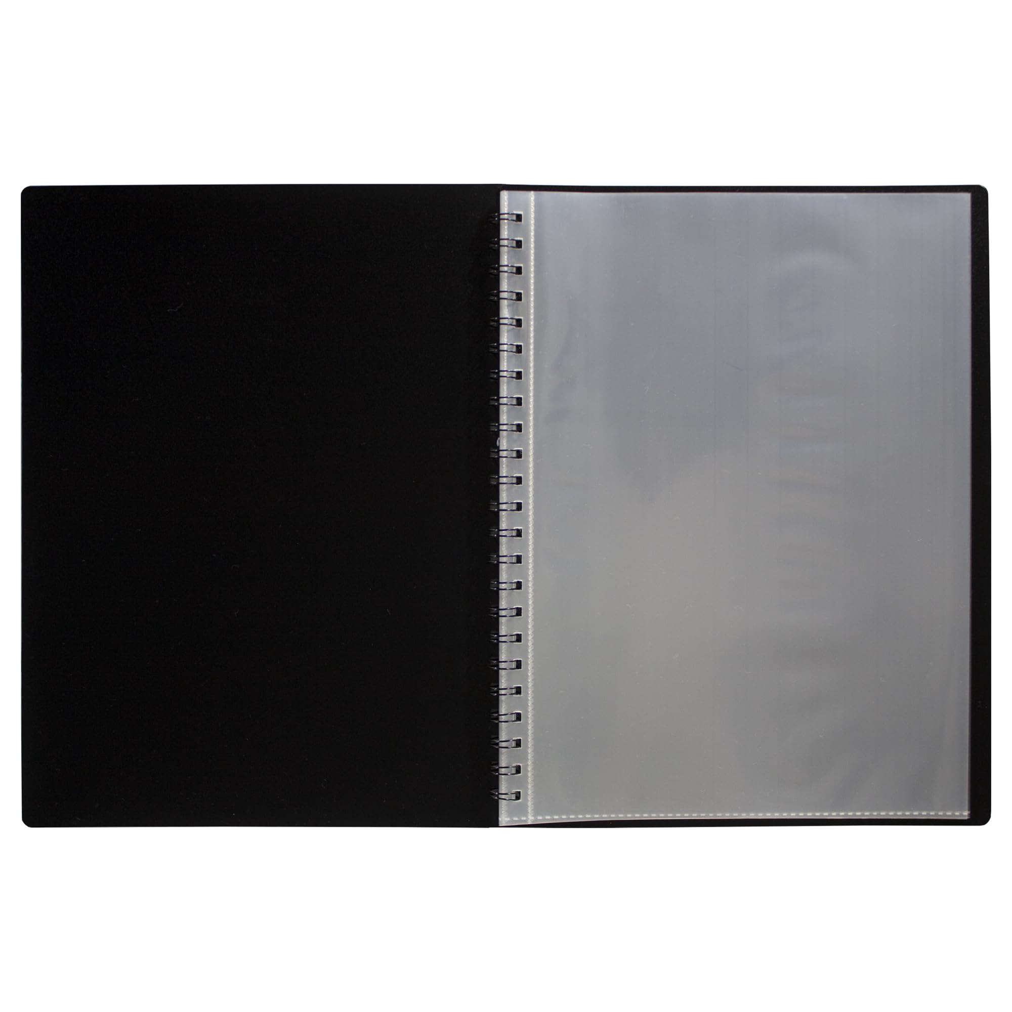 eco-eco A4 60 Pocket Display Book - 90% Recycled Material | Spiral Bound | Storage Pocket 4