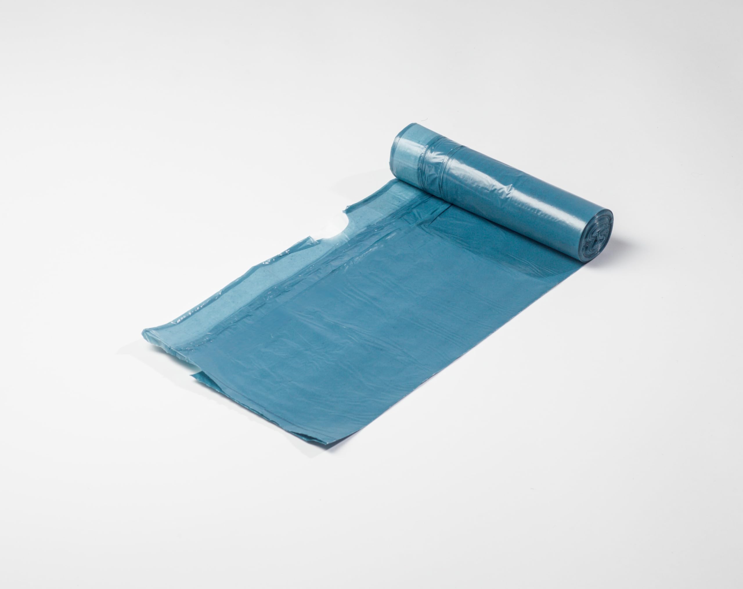 The Sustainable People Recycled Drawstring Bin Liners - 20L Capacity | 15 Count | Blue 4
