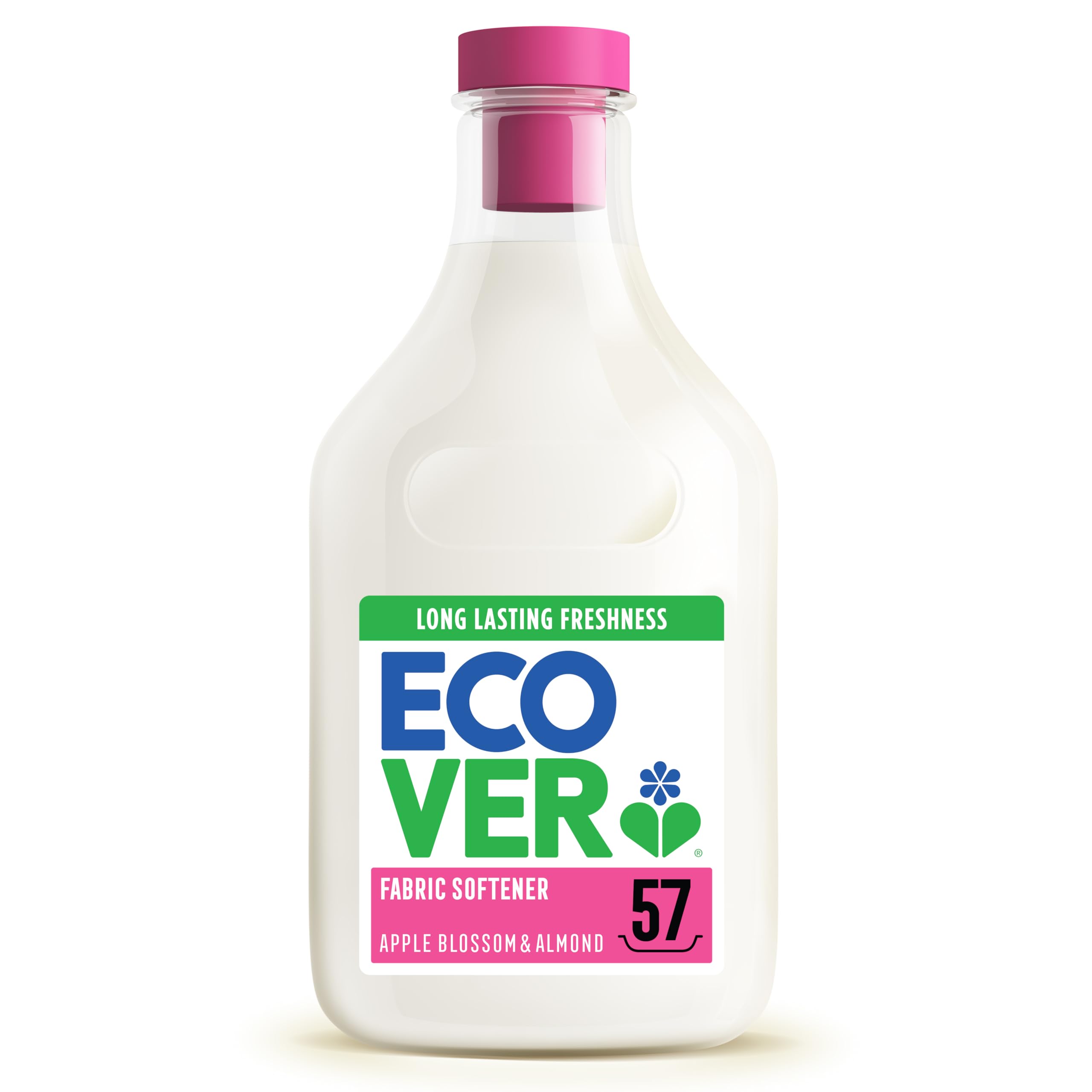 Ecover Concentrated Liquid Fabric Softener Apple Scent | 1.43L | Softening & Fade Control 1