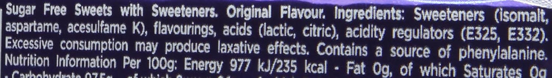 HALLS Sugar Free Menthol Action Original Throat Lozenges (32g x 20 Bulk Box)