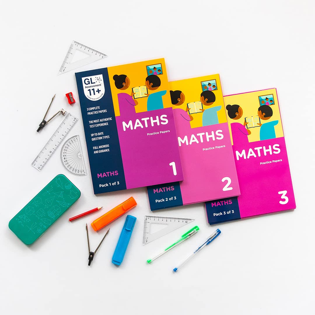 GL Assessment Maths 11+ Practice Papers Bundle - 3 Pack 2