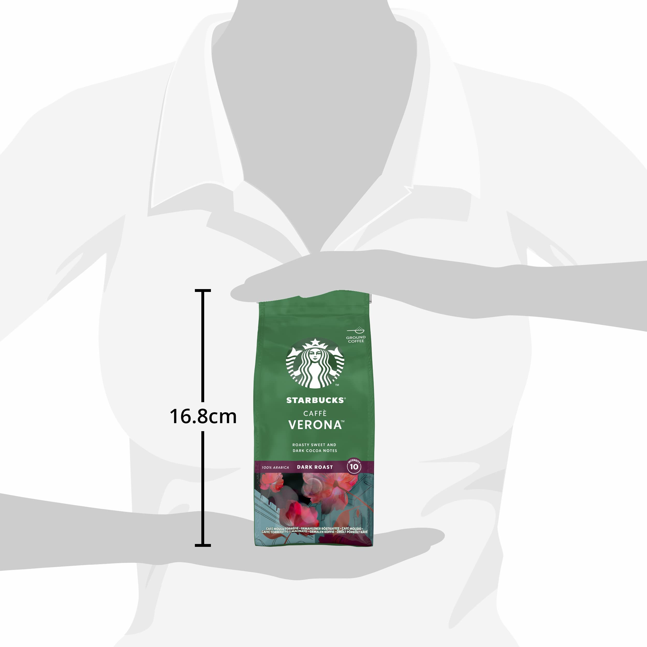 STARBUCKS - Caffè Verona Dark Roast gemahlener Kaffee 200 g (6er-Pack) 3