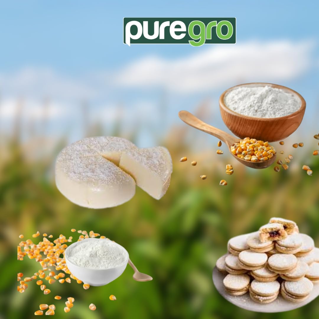 Puregro Corn Starch - Premium Quality Thickener for Cooking and Baking | 500g Powder 6