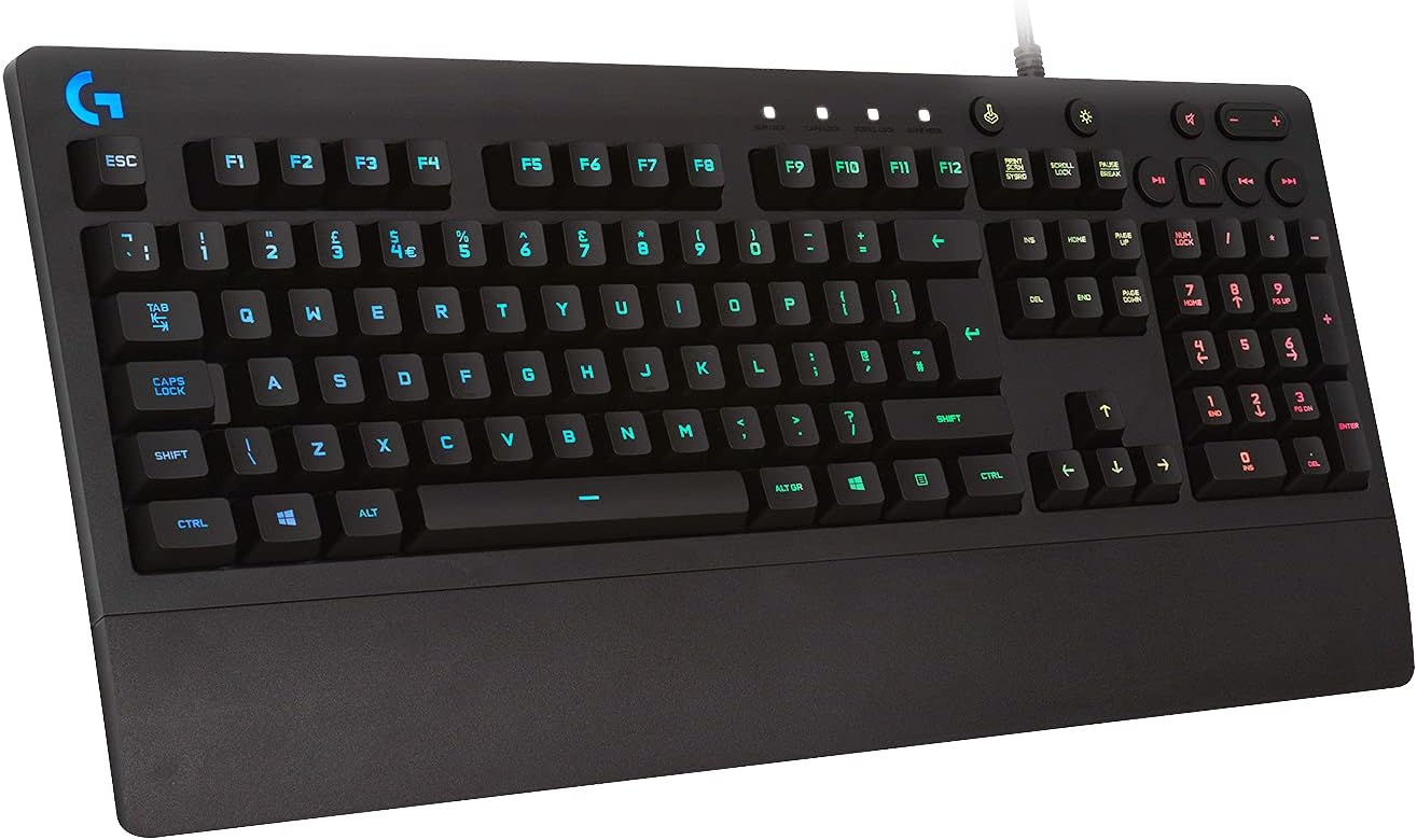 Logitech G213 Prodigy Gaming Keyboard - Black USB QWERTY US Layout for PC/Mac 1