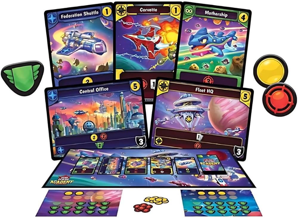 Wise Wizard Games Star Realms Academy Deckbuilding-Kartenspiel 3