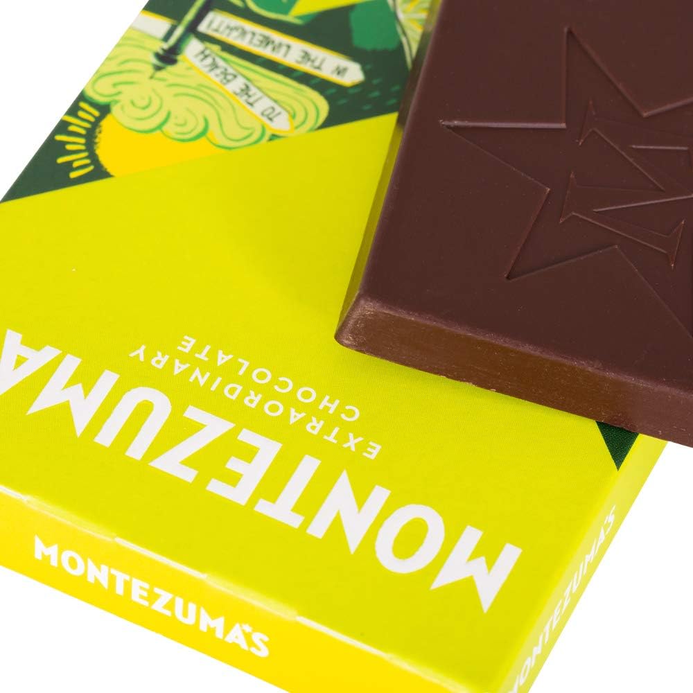 Montezuma - Sea Dog 70% Cocoa Dark Chocolate with Sea Salt & Lime, Vegan Gluten-Free Bar 5