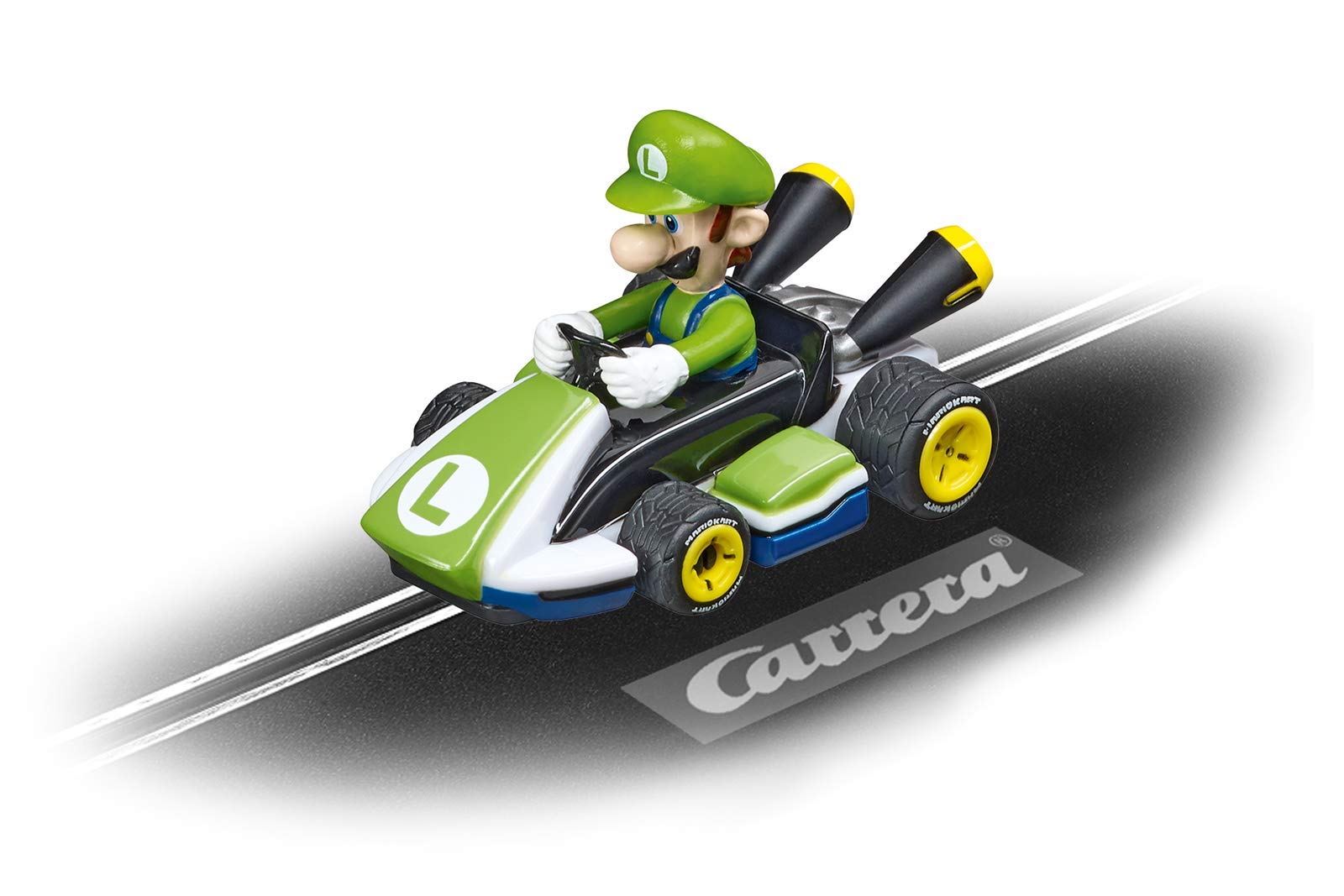 Carrera Slot Car - Nintendo Mario Kart Luigi | Plastic | Multicolor | Age 3+
