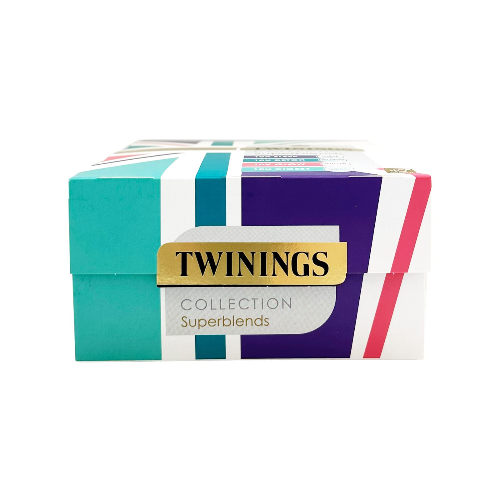 Twinings Superblends Collection - Union Jack Pack of 40 Tea Bags with Botanical Blends for Wellbeing 2