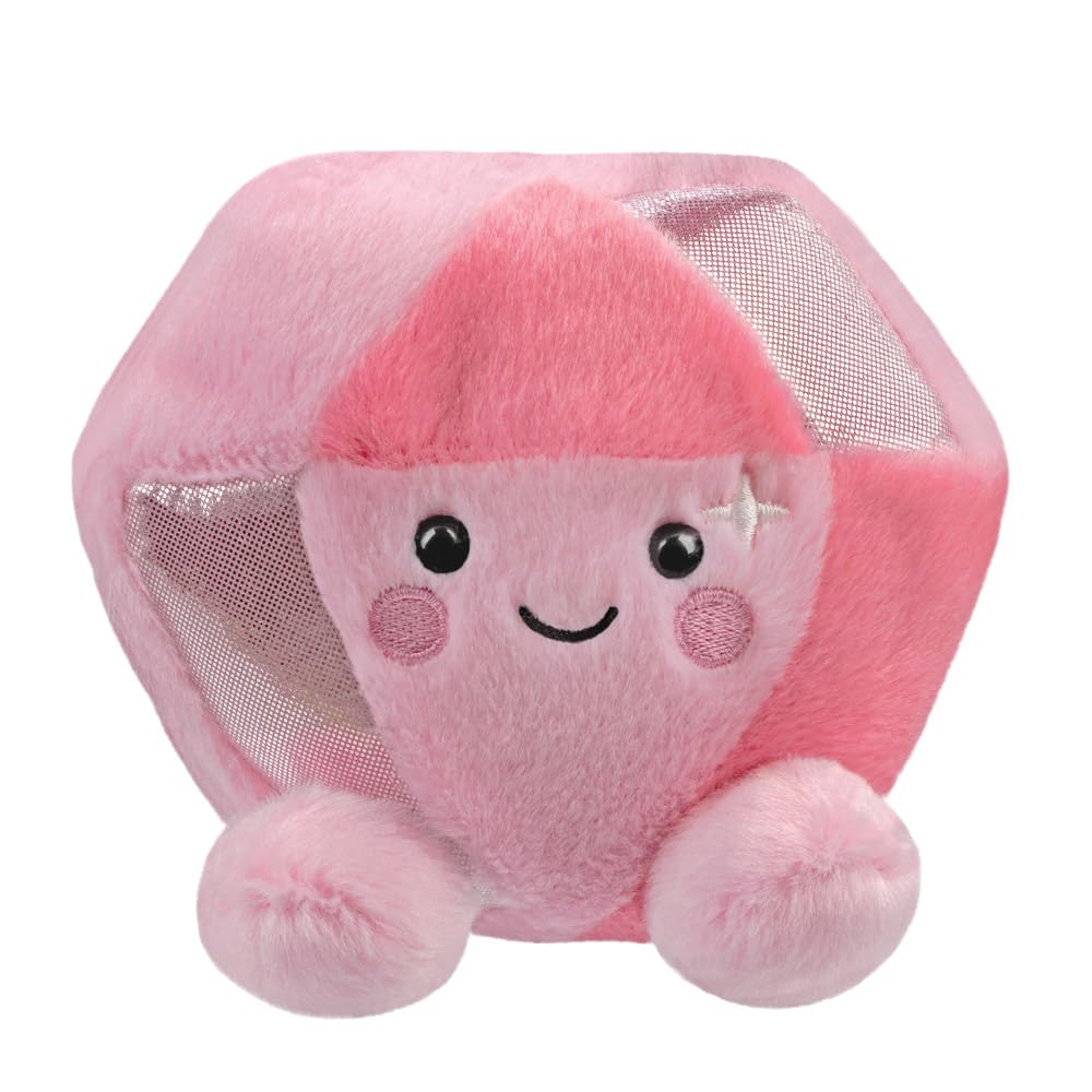 Aurora Palm Pals Pink Diamond Soft Toy 5In, Model 61603 1