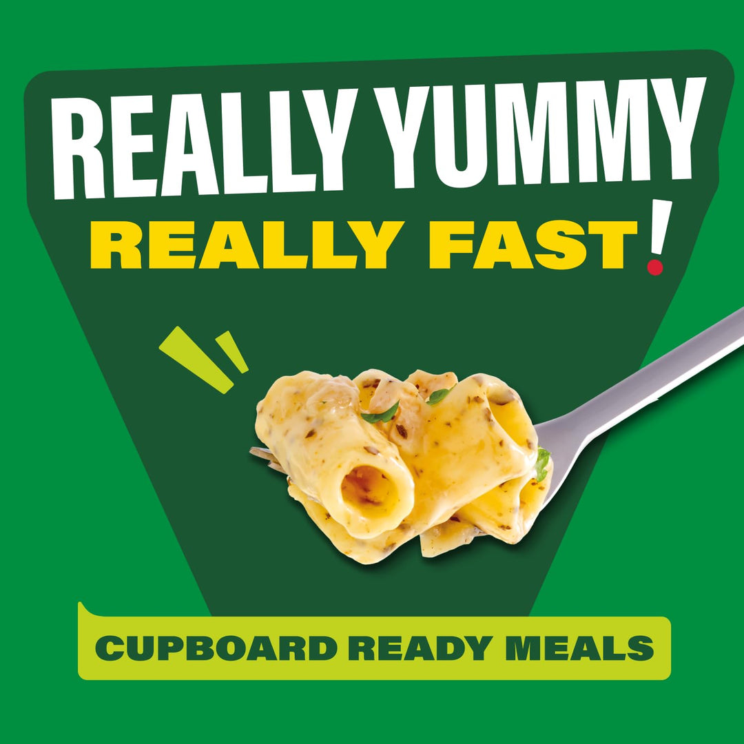 Dolmio Feasts Chicken & Garlic Rigatoni Pasta Ready Meal - 6x 250g Microwave Pouches
