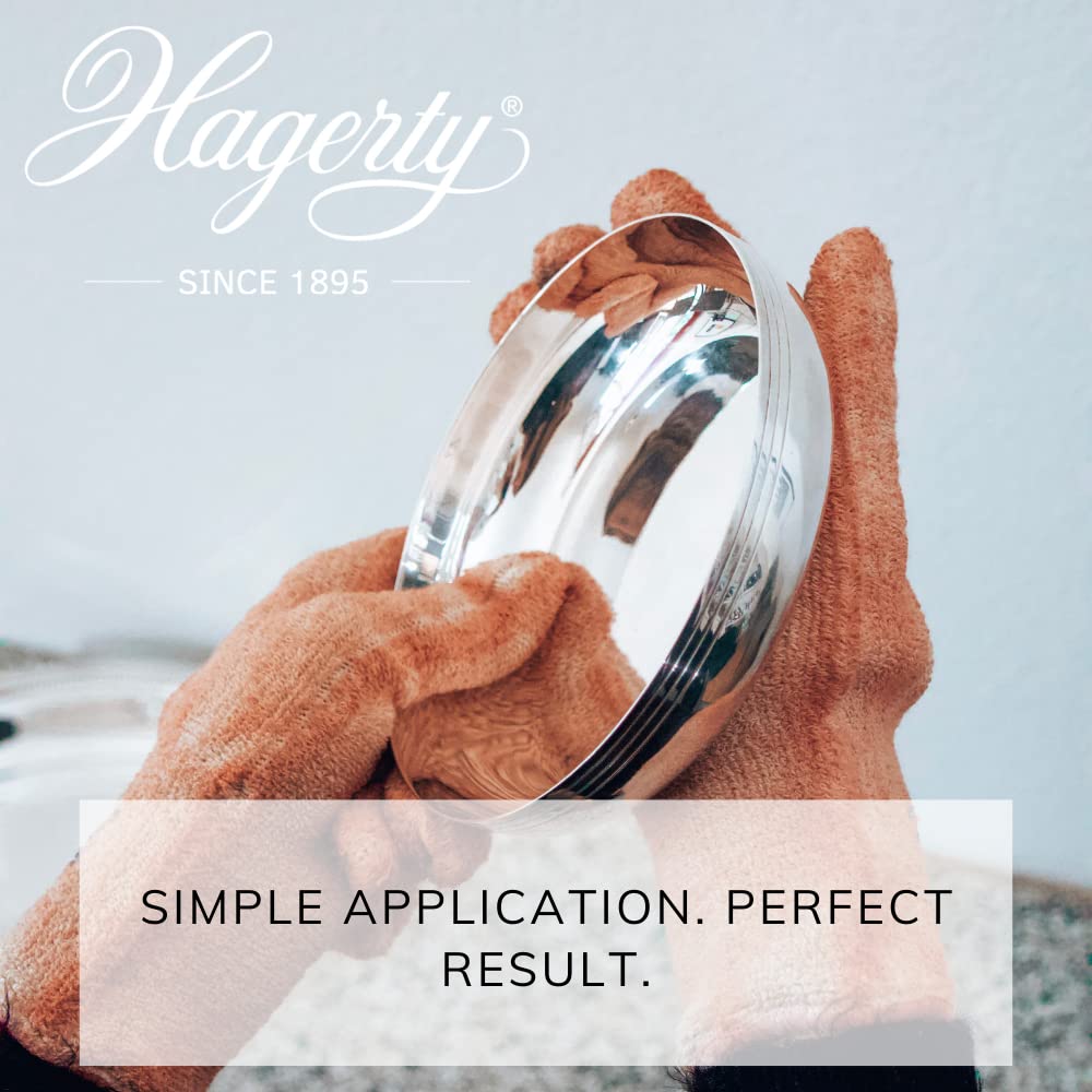 Hagerty Silver Cleaning Gloves - Impregnated Cotton with Tarnish Protection | Pair 3