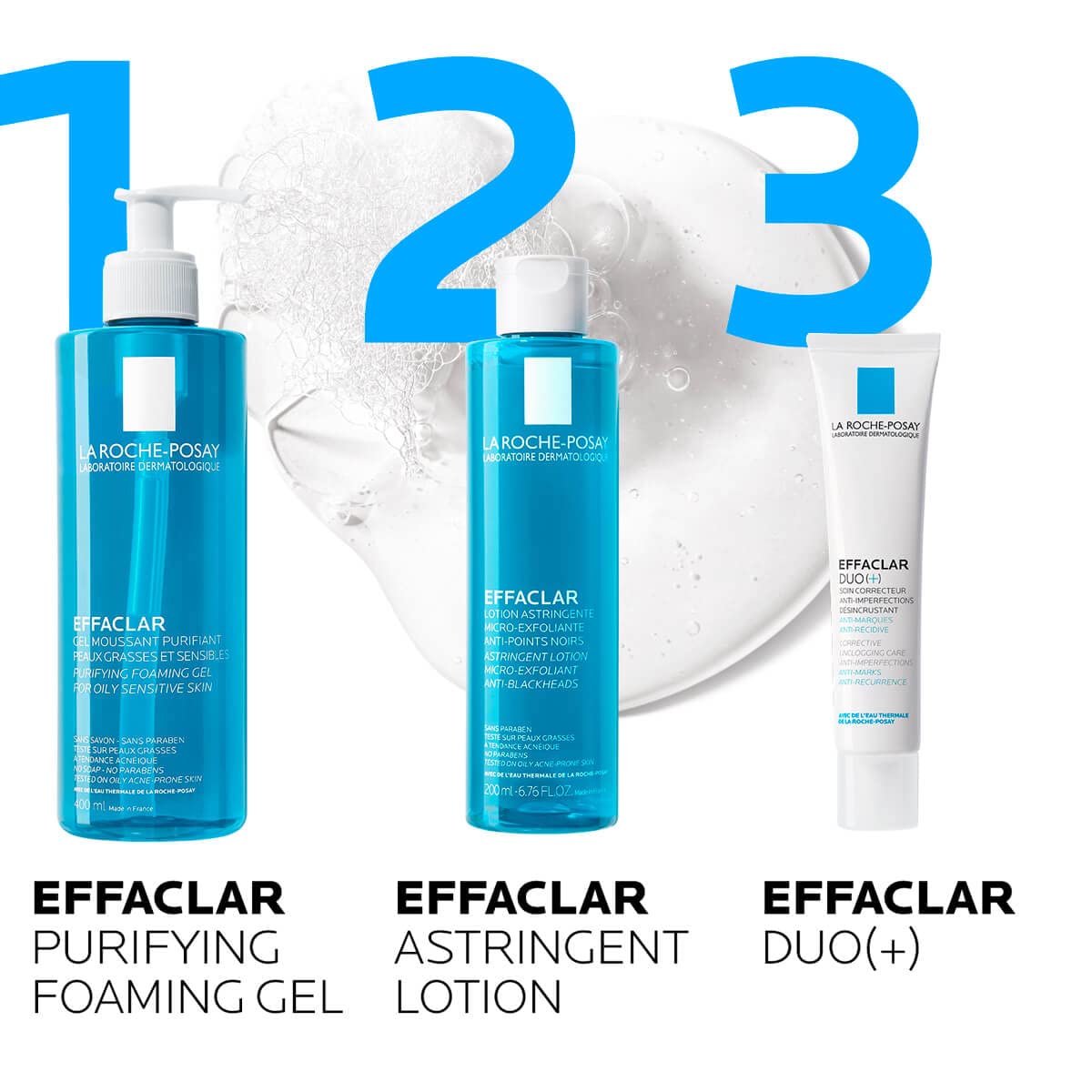La Roche-Posay Effaclar Purifying Foaming Gel (400ml) 11