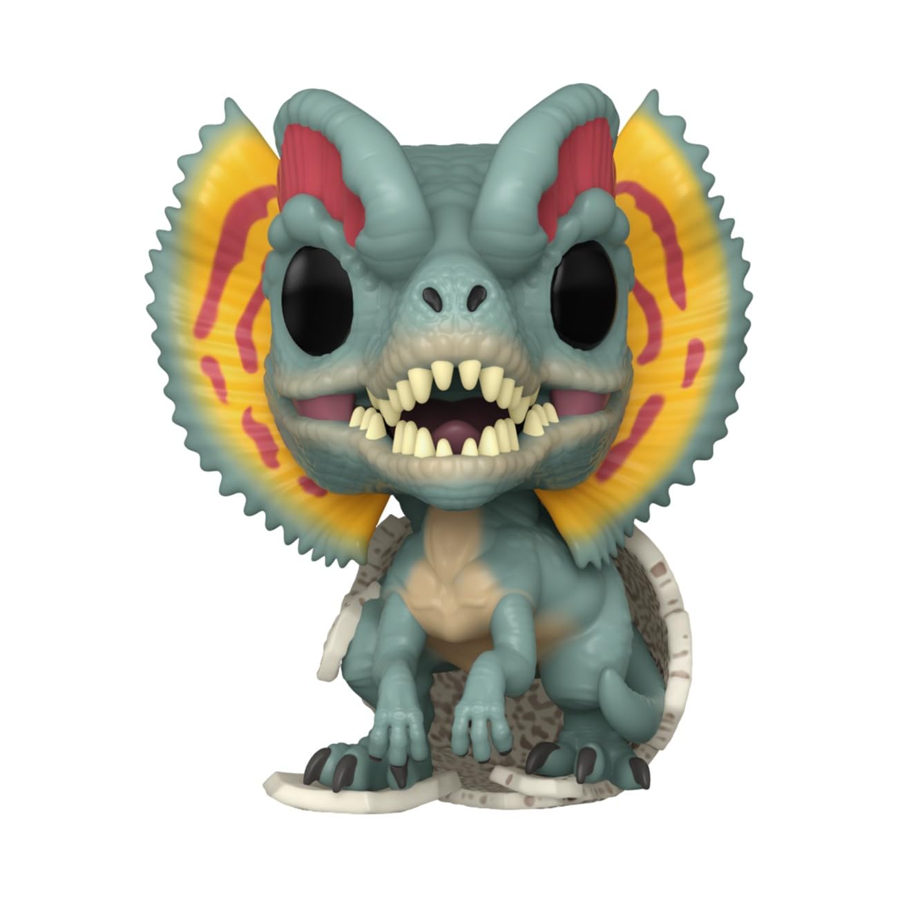 Funko POP! Movies: Jurassic Park Dilophosaurus Chibi Figure | Vinyl | 3.75 Inches