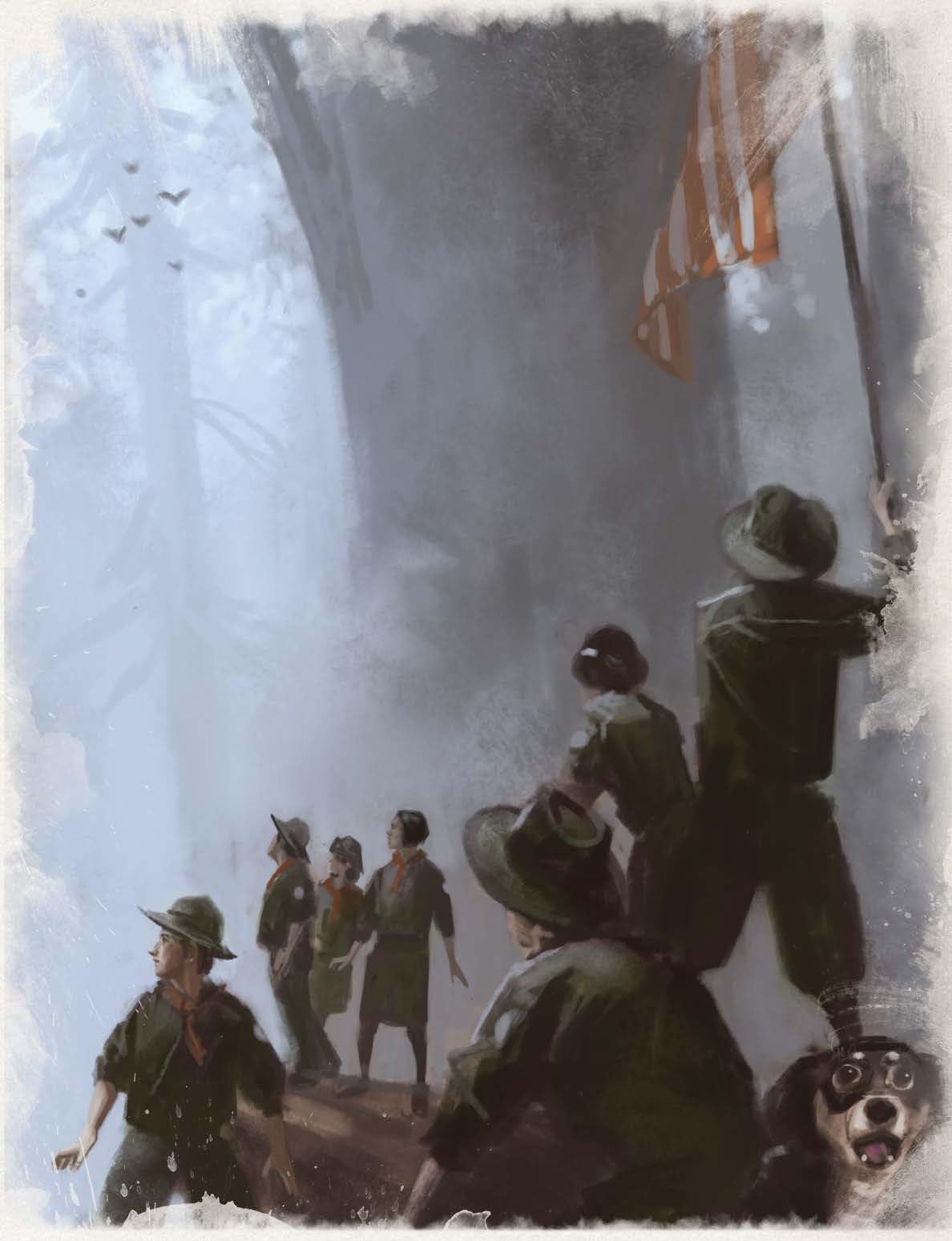 Call Of Cthulhu: Campfire Tales - Scouts Against Cthulhu Board Game | Ages 14+ | Multicolor 2