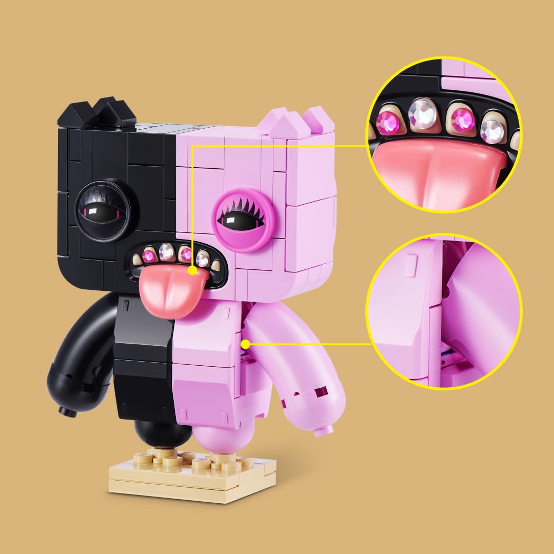Max Build More Fuggler Baddies Collection Building Set - Build 1 of 4 Monster Characters | Ages 8+ | 186 Pieces 6