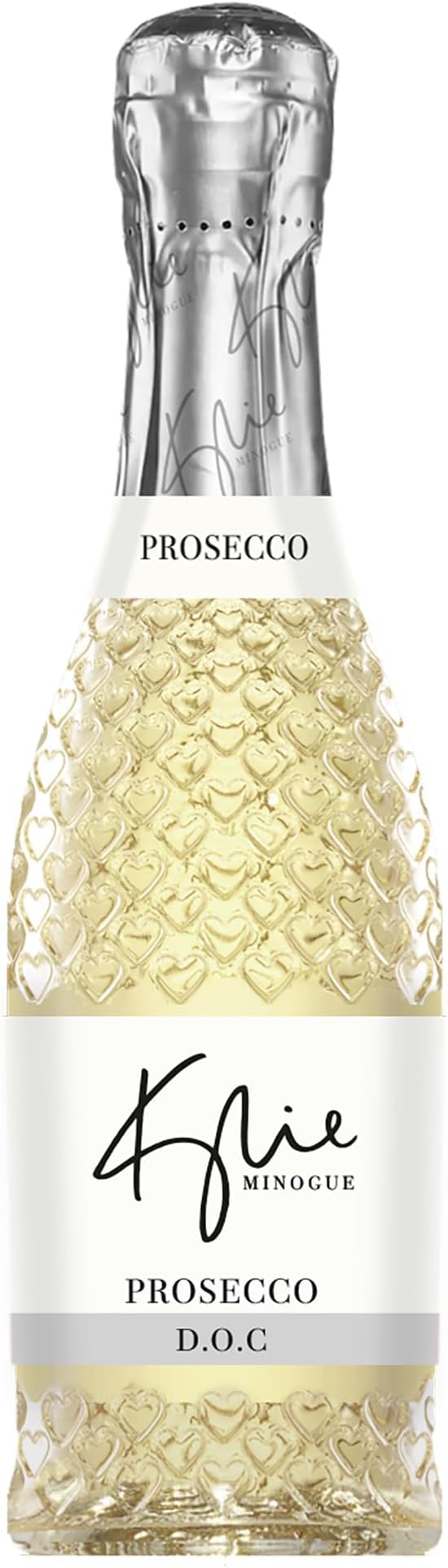 Kylie Minogue Signature Mini Prosecco D.O.C 20cl with Heart Flute Glass 2
