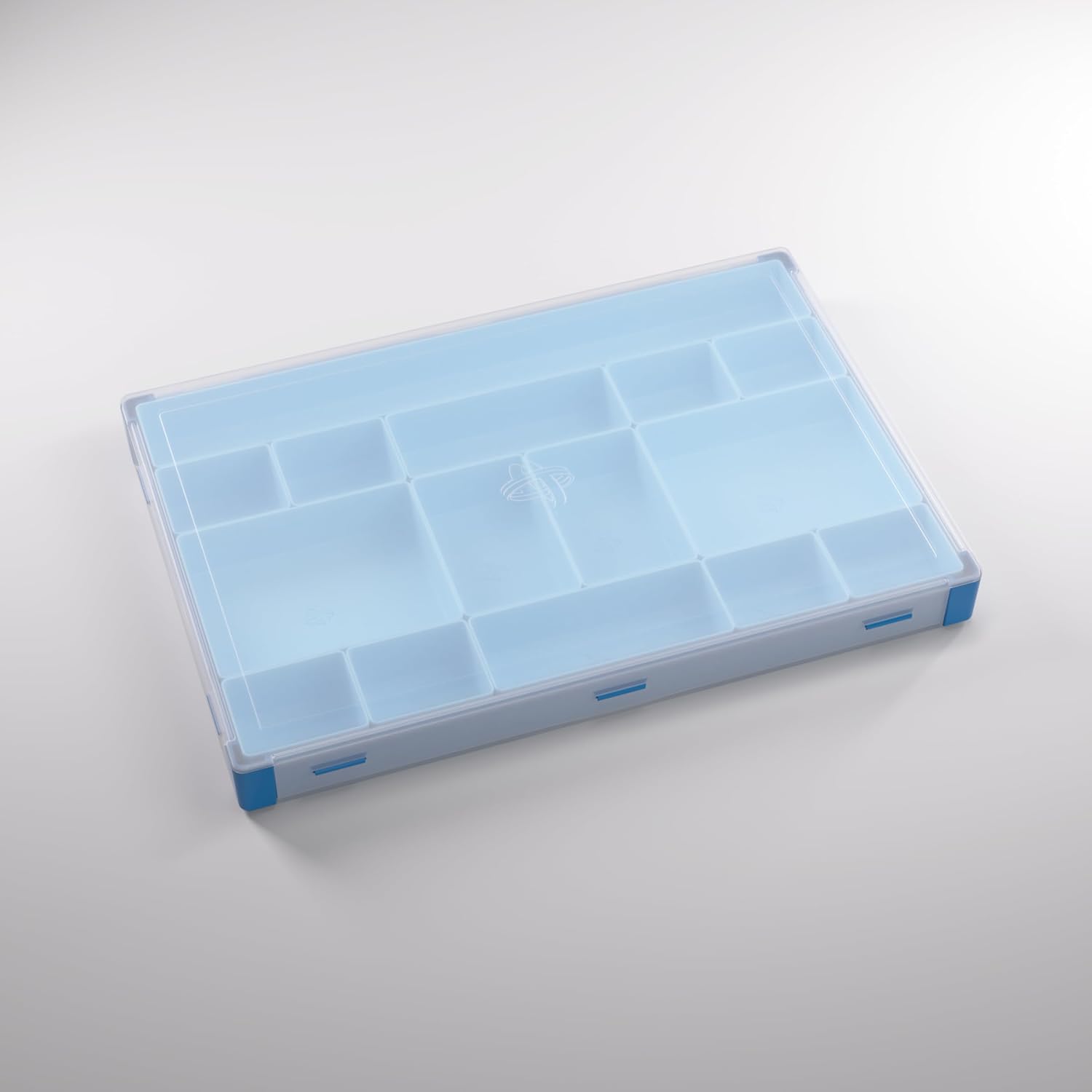 Gamegenic Token Silo XL Blue – Board Game Storage with 15 Removable Compartments