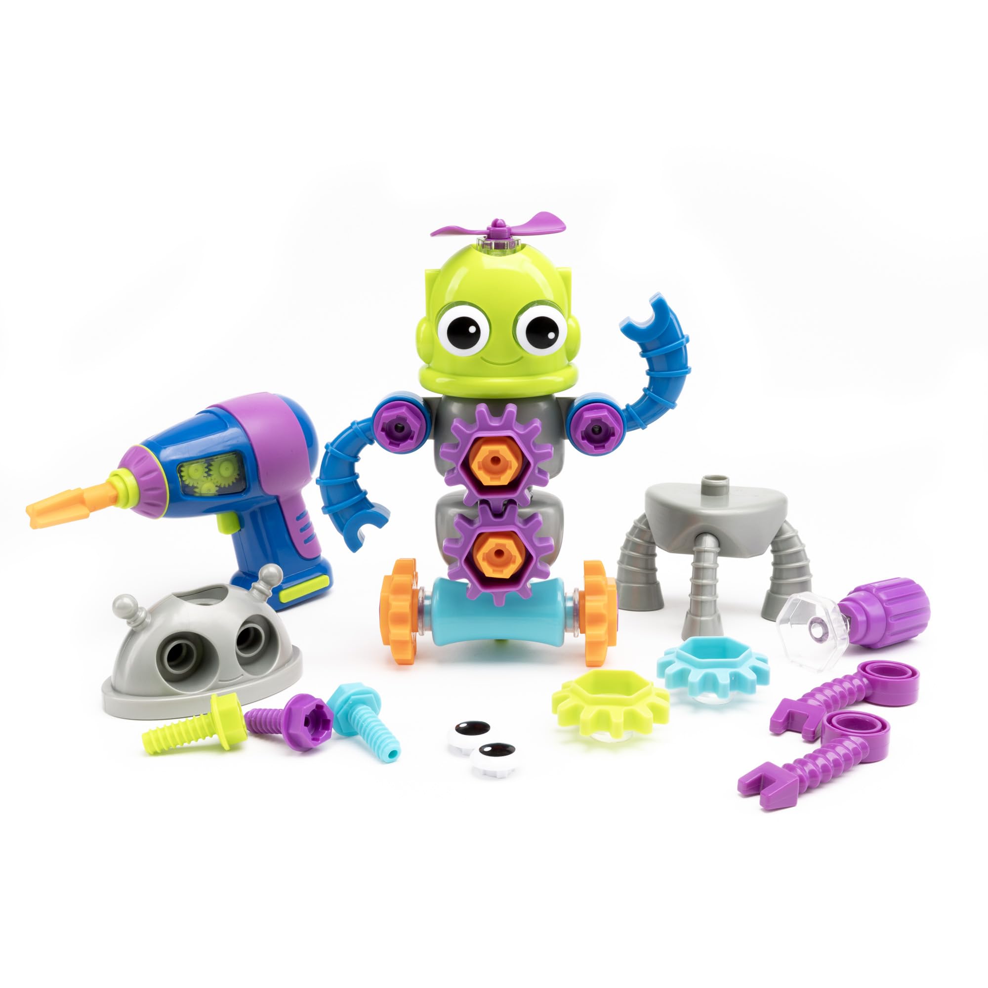 Learning Resources Design & Drill Robot Workshop - Building Set for Kids 3+ 2