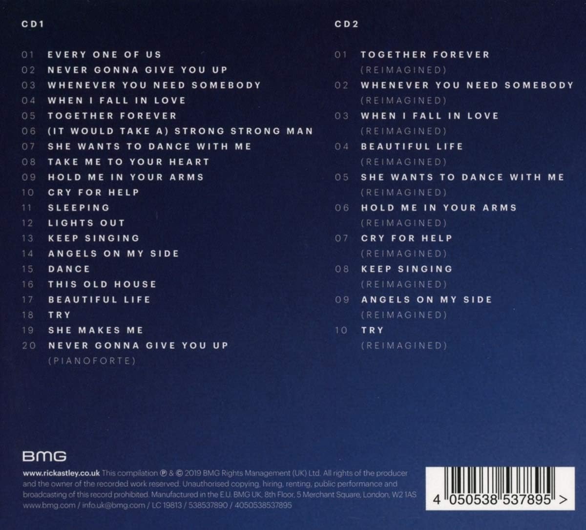Rick Astley - The Best of Me [Audio CD]