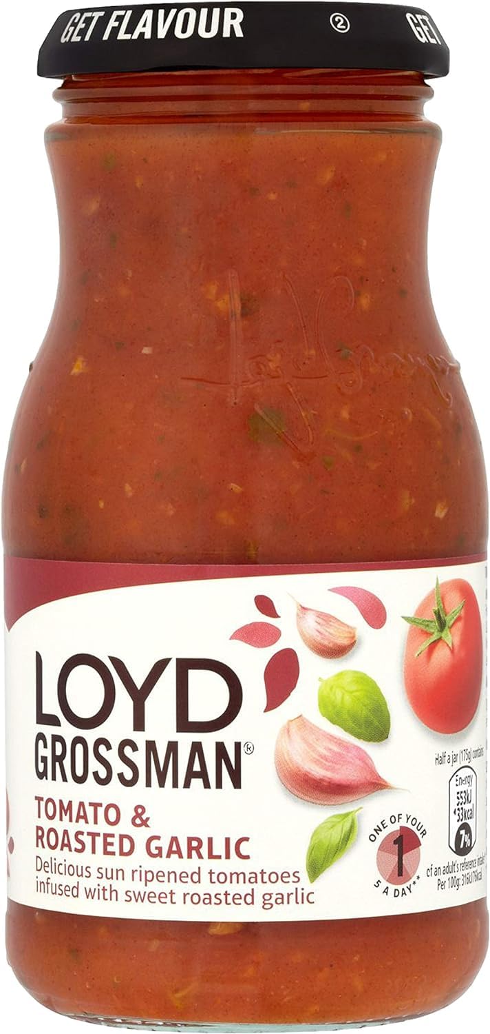 Loyd Grossman - Italian Tomato & Roasted Garlic Sauce 350g