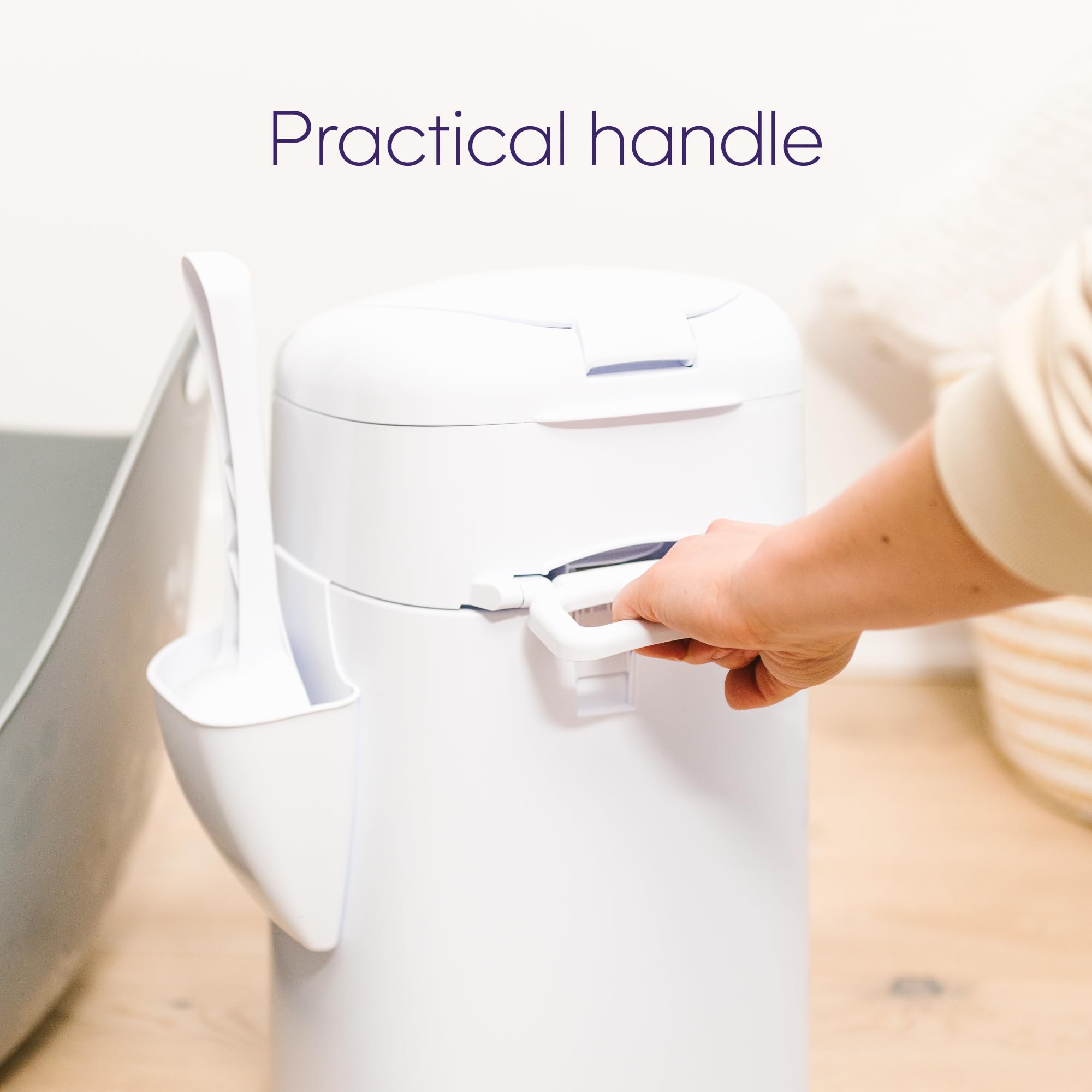 Litter Genie LitterLocker Fashion Cat Litter Disposal Bucket | 2.5 Gallon Capacity | Unscented 7