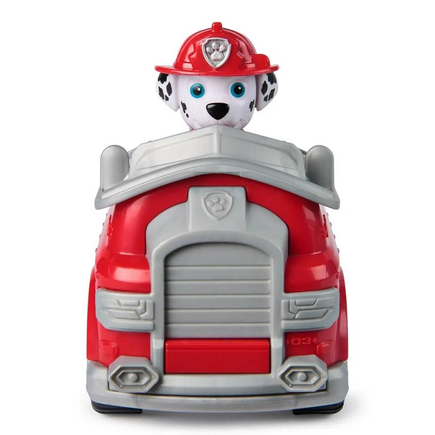 Paw Patrol Marshalls Feuerwehrauto – Spielzeugfahrzeug mit Sammel-Actionfigur für Kinder ab 3 Jahren 4