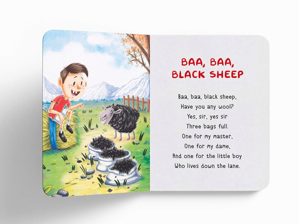 Wonder House My First Padded Board Book of Nursery Rhymes | First Edition | English 5