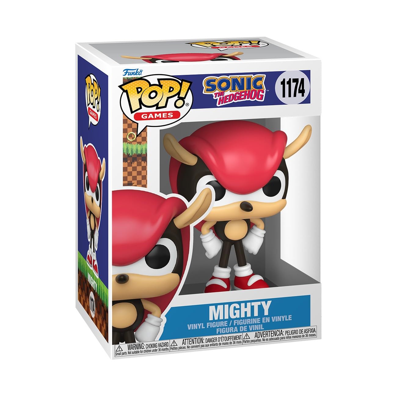Funko POP! Games: Sonic the Hedgehog - Mighty Vinyl Figure 1