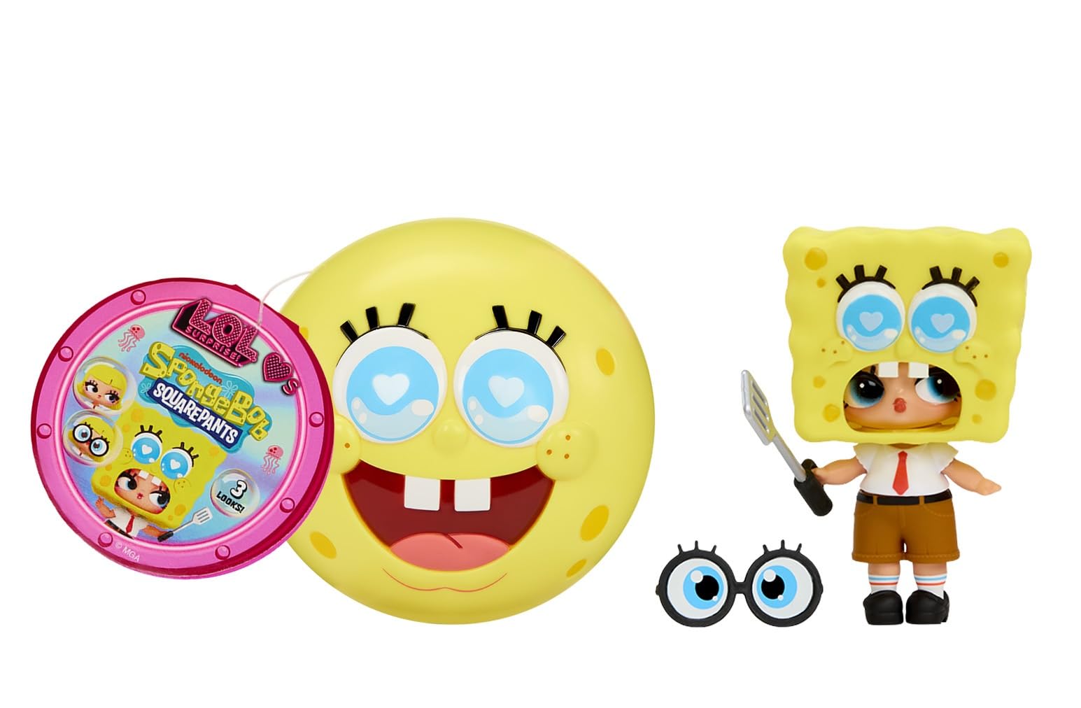 L.O.L. Surprise! Loves SpongeBob SquarePants Collectable Tots Doll (Ages 4-12)