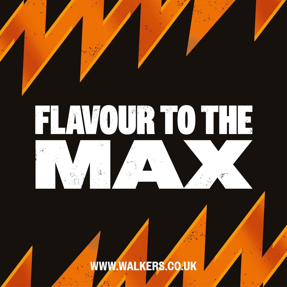 Walkers Max Punchy Paprika Sharing Crisps 140g