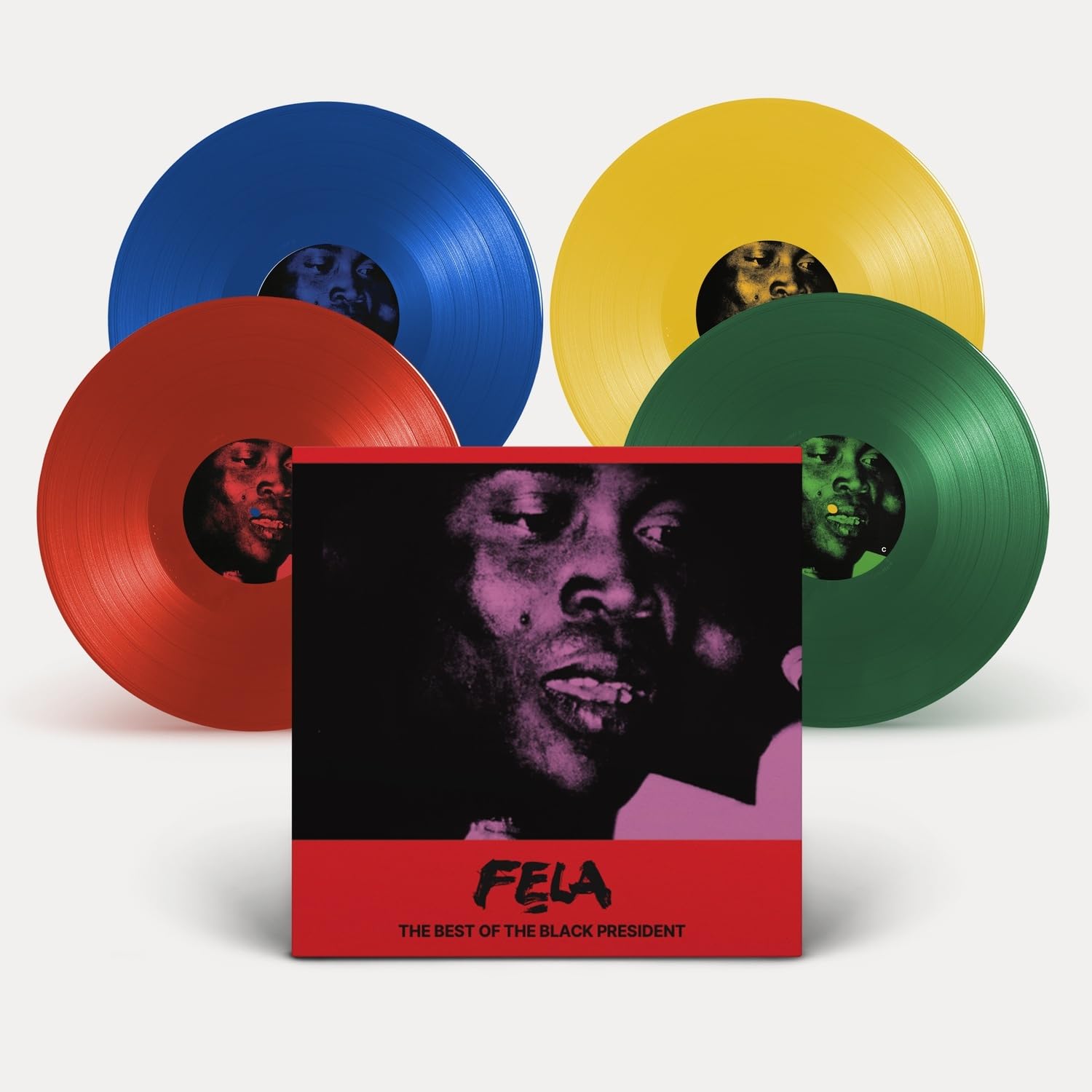 Fela Kuti - The Best Of The Black President [4LP Box Set Vinyl]