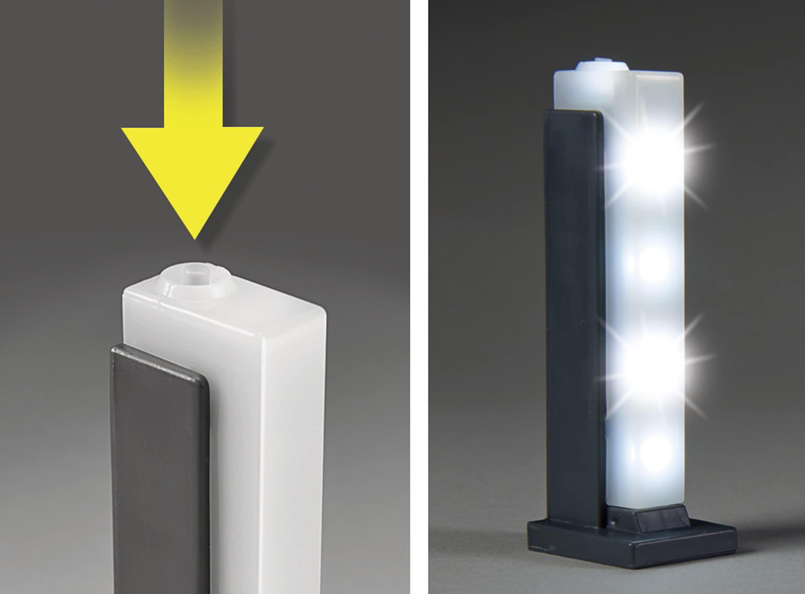 Playmobil 70989 Family Room Playset - Interactive Living Room with Light & TV Features, Ages 4+ 4