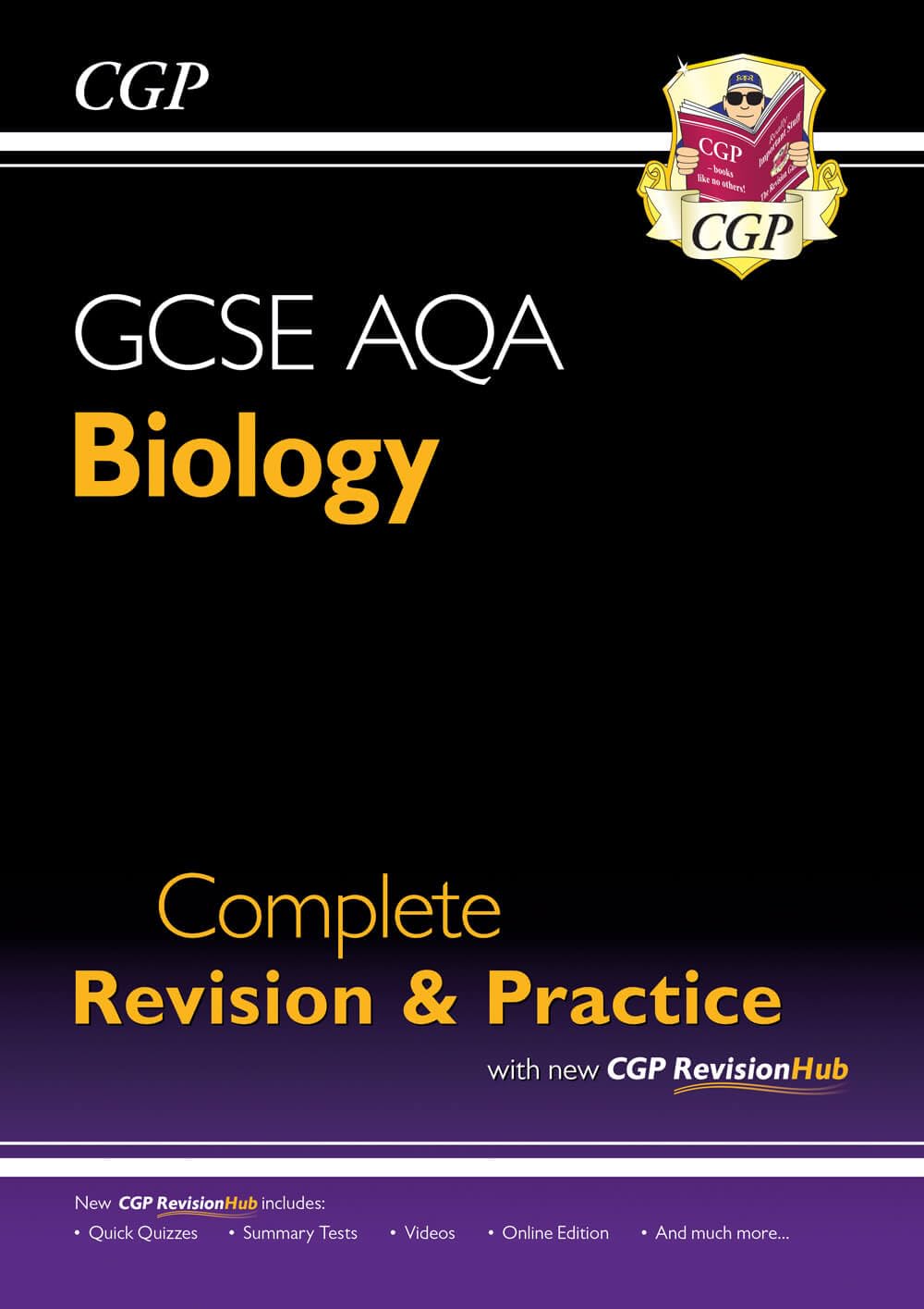 CGP GCSE Biology AQA Complete Revision & Practice Book | Includes Online Ed, Videos & Quizzes | Paperback