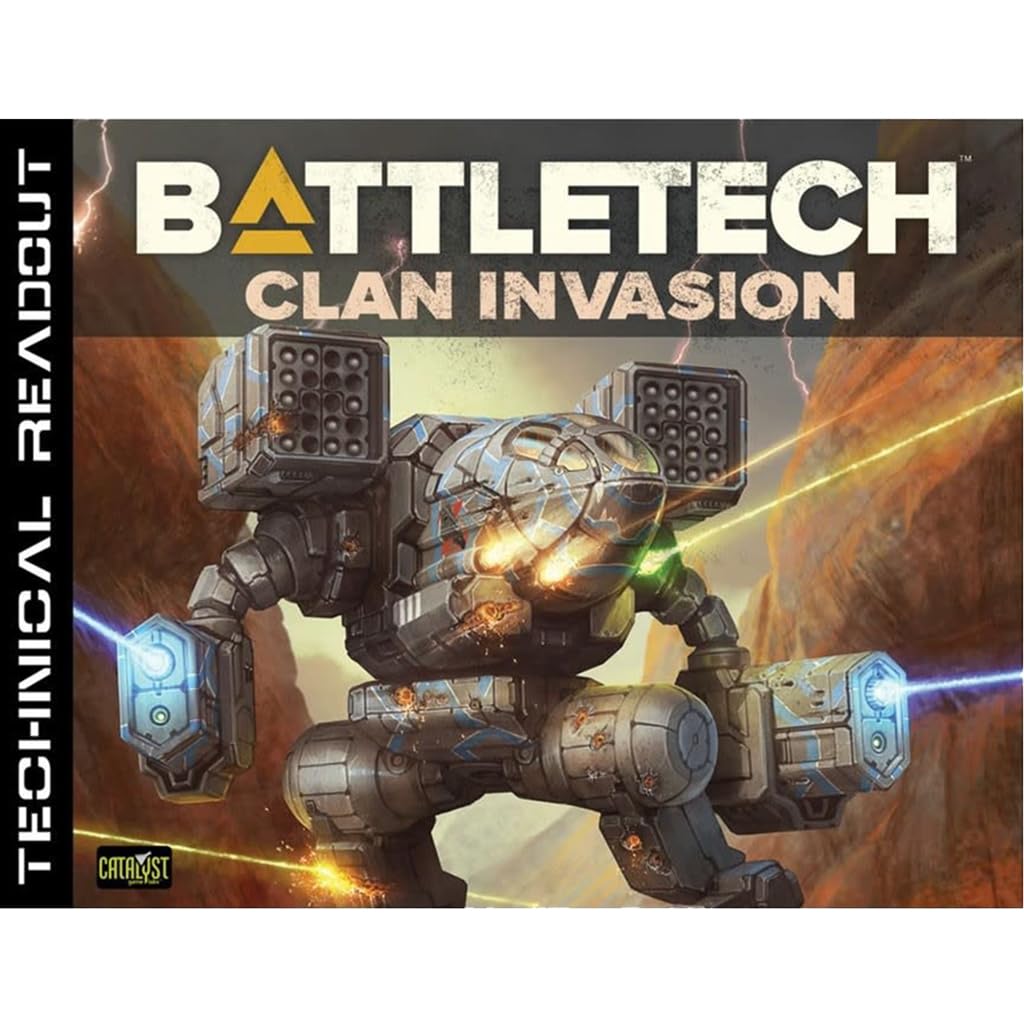 Catalyst Game Labs Technical Readout: Clan Invasion Gamebook | Paperback | English