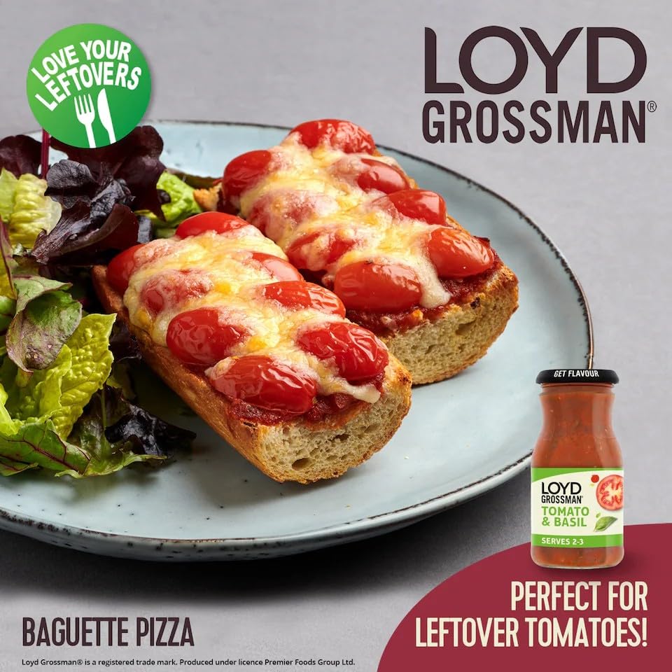 Loyd Grossman Italian Tomato & Basil Sauce (350g)