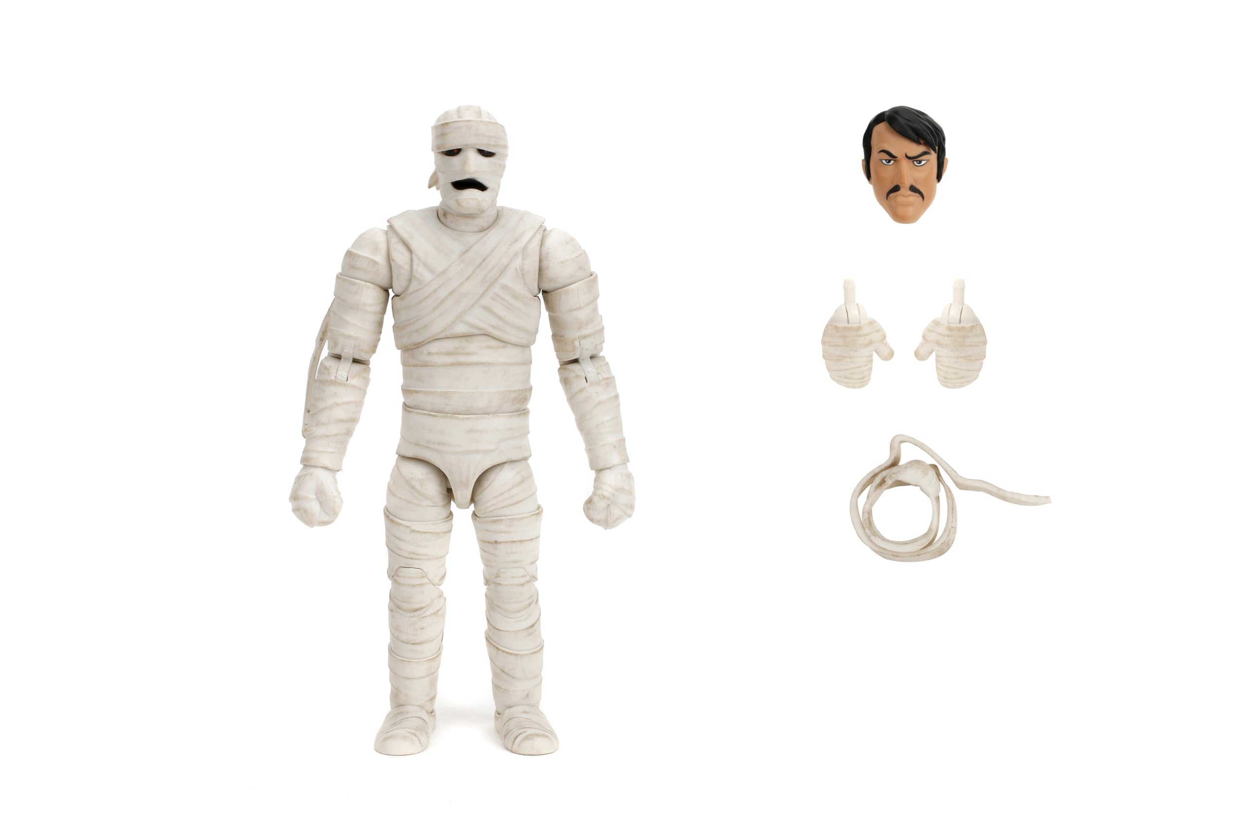 Scooby-Doo Mummy of Ankha 6-Inch Deluxe Action Figure - Highly Articulated Collectible with Accessories