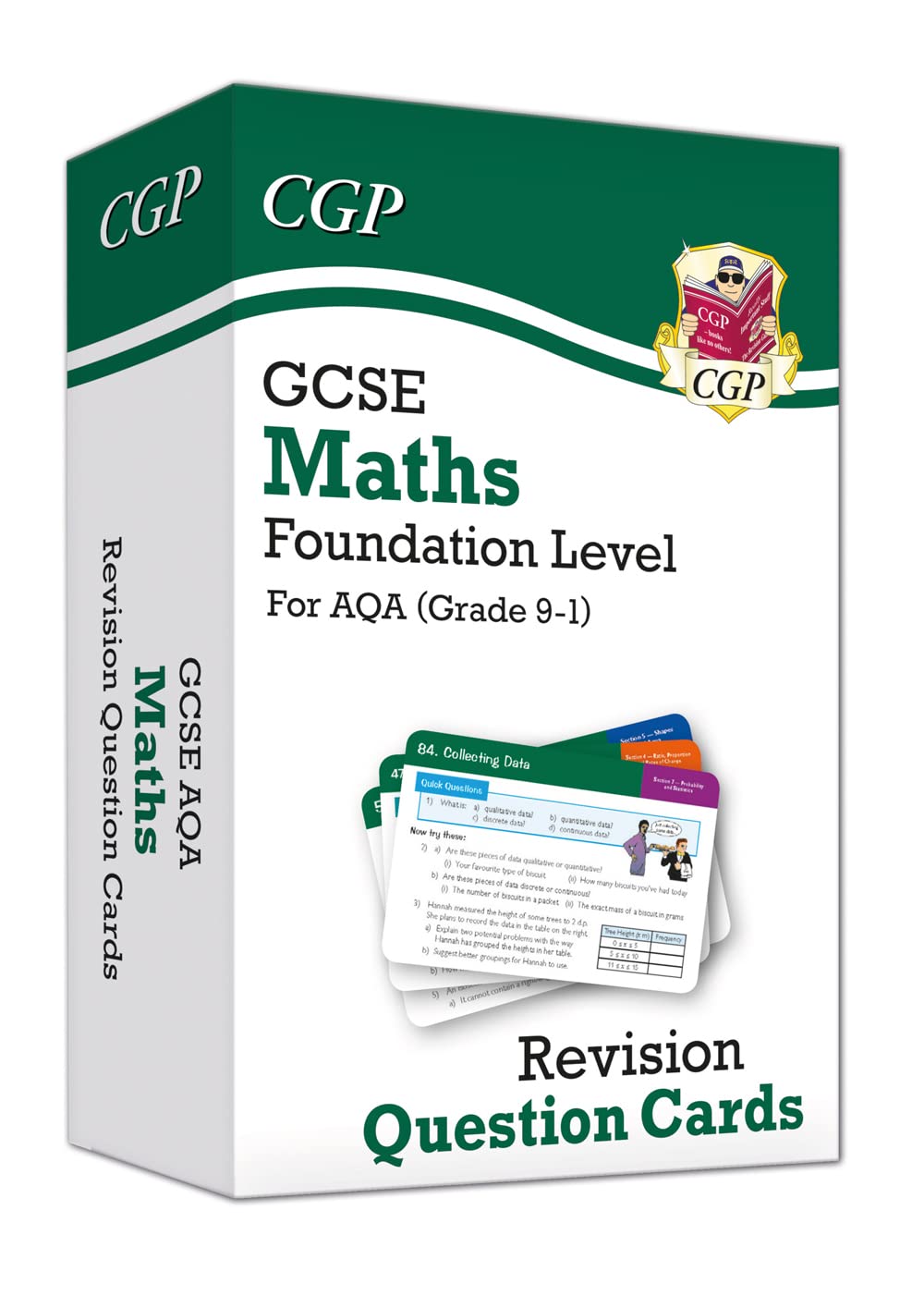 CGP GCSE Maths 9-1 Revision Question Cards - Foundation Arithmetic | Ages 15-16 | 96 Pages 1
