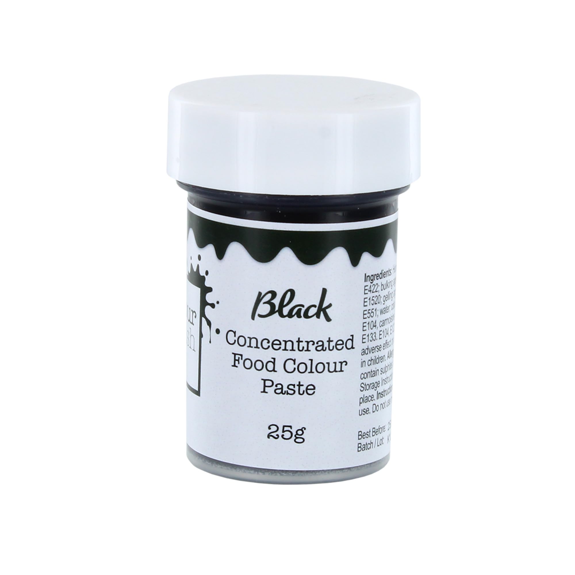 Colour Splash Concentrated Food Colouring Paste - Black | 25g Pot | Vibrant Edible Colour 6