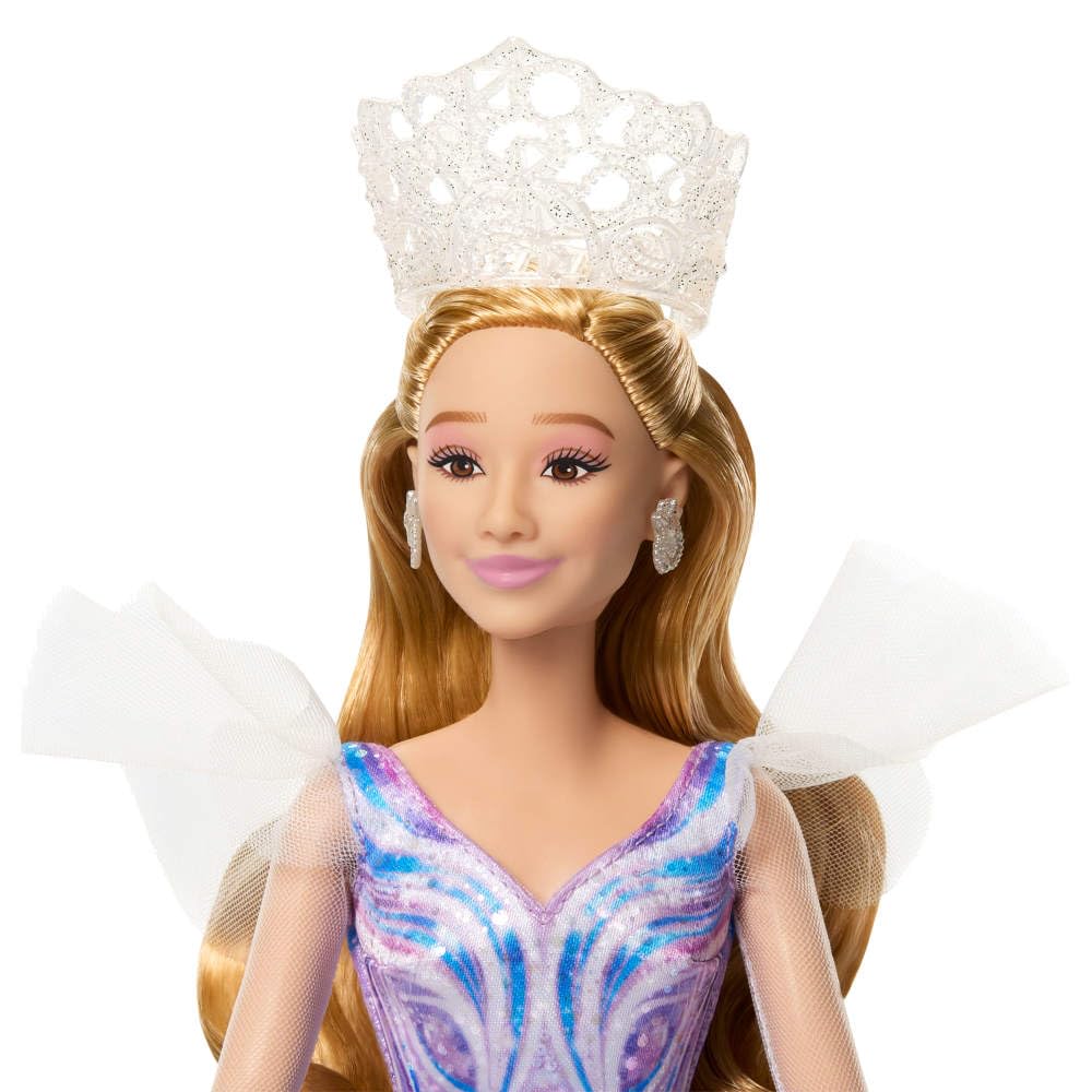 Mattel Wicked: For Good Deluxe Glinda Fashion Doll - 11-Point Articulation, Movie-Accurate Design 12