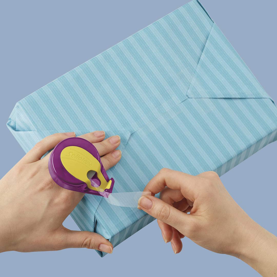 Sellotape On Hand Invisible Refills Matt Tape | 2 Rolls | 18mm x 15m Each 5