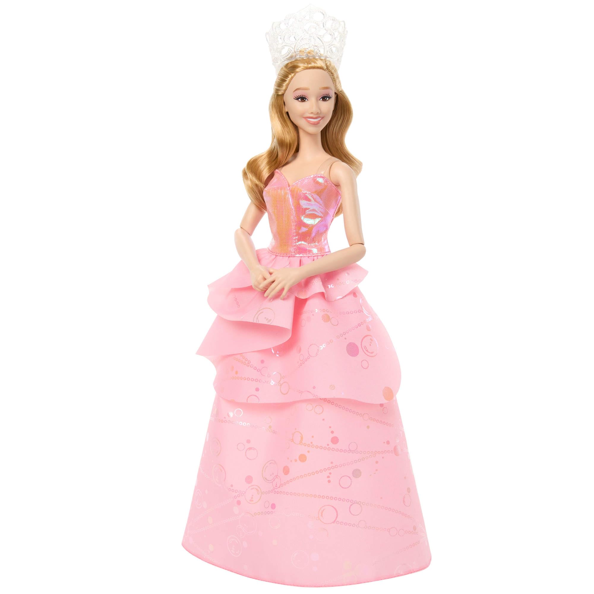 Mattel Wicked Glinda Upland Fashion Doll | 7 Points of Articulation | Ages 4+ | JMG24