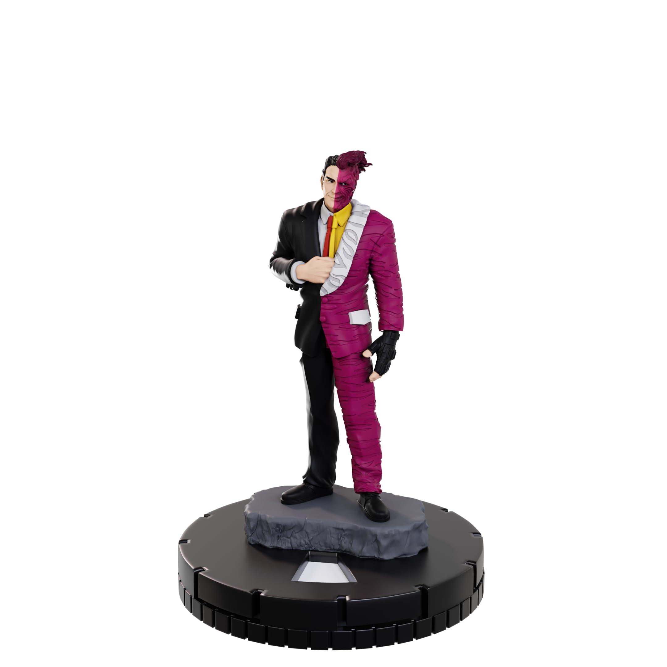 WizKids DC HeroClix Iconix: Batman Forever - Batman, The Riddler, Two-Face | Limited Edition 4