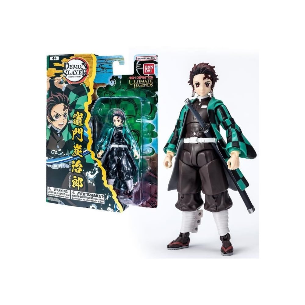 BANDAI Ultimate Legends HD Demon Slayer - Tanjiro Kamado Action Figure 12 cm 6