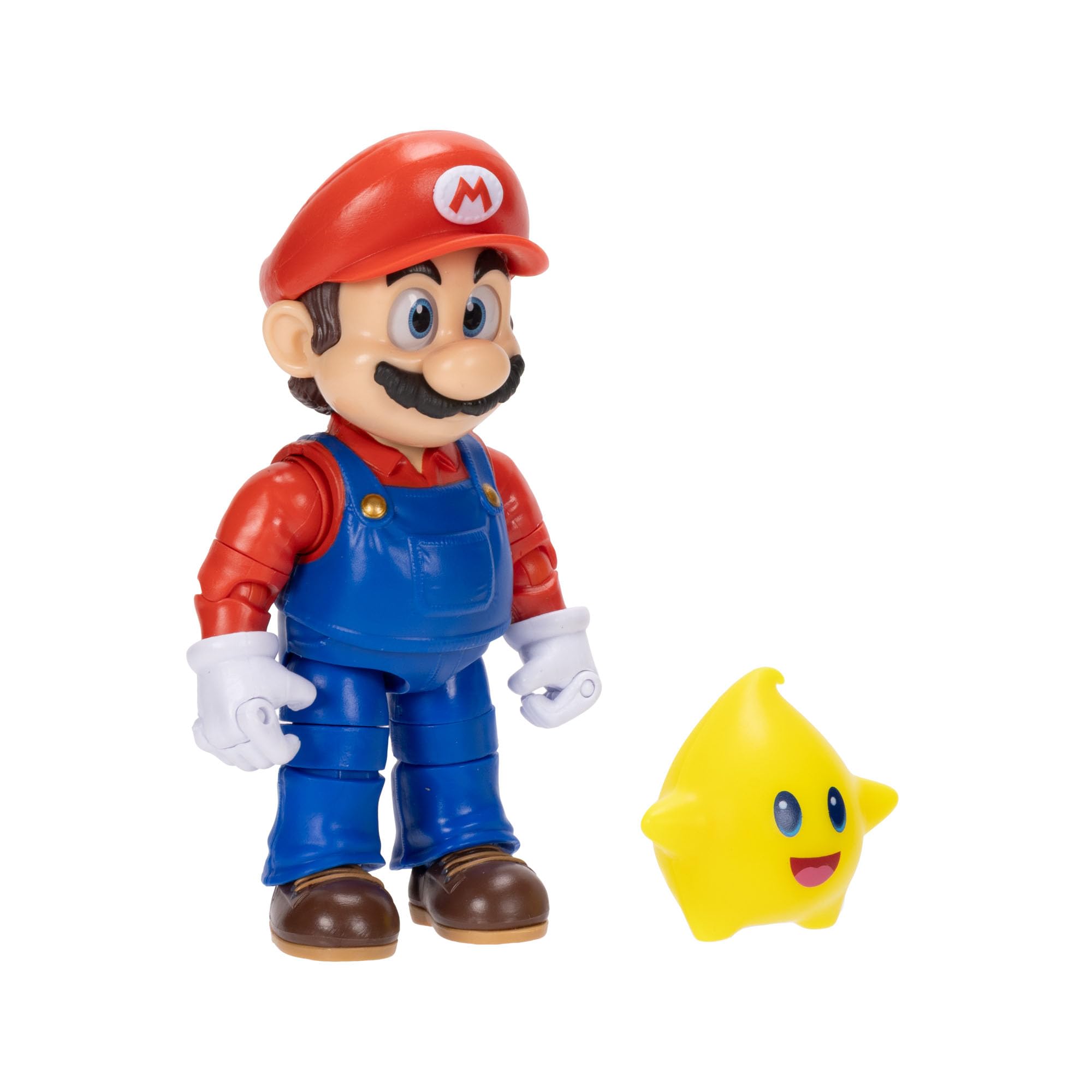 Jakks Pacific Super Mario Galaxy Movie Mario Action Figure | 5-inch | Glow in the Dark Luma Accessory 8